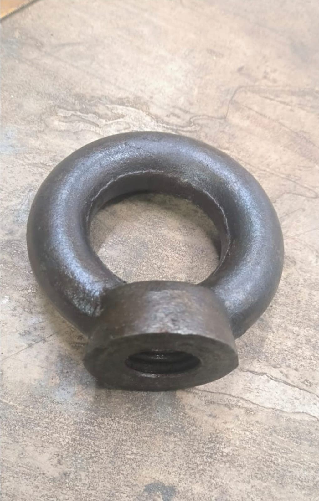 Industrial metal components with stainless finish